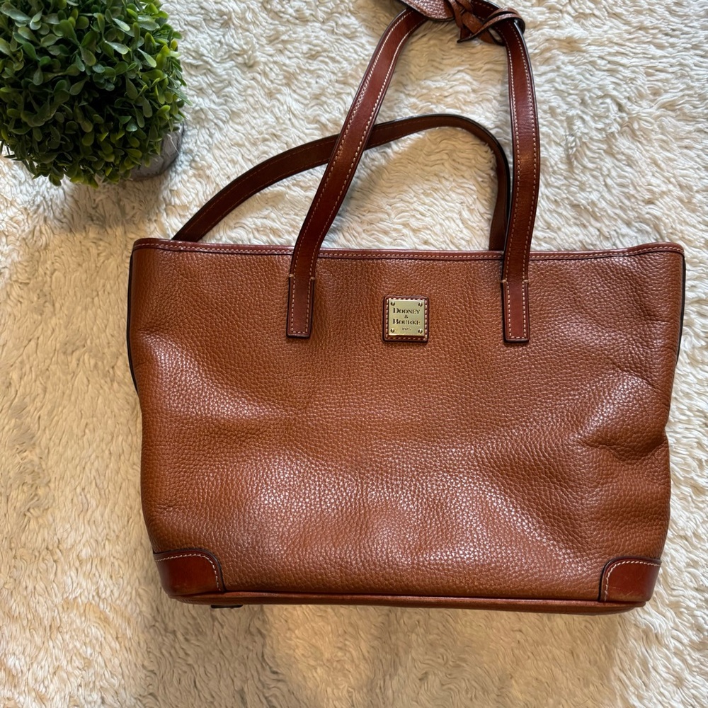 Dooney & Bourke Brown Leather Purse